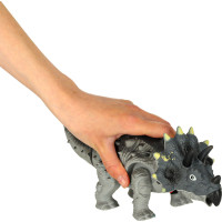 Dálkově ovládaný chodicí dinosaurus RC Triceratops se zvuky a světlem