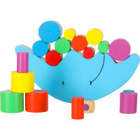 Montessori dřevěná balanční arkádová hra Měsíc