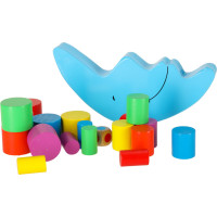 Montessori dřevěná balanční arkádová hra Měsíc