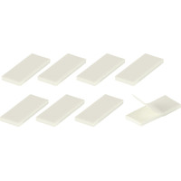 Solární zahradní venkovní LED schodišťové svítidlo - 8 kusů