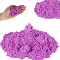 Kinetický písek 1 kg v sáčku - fialový