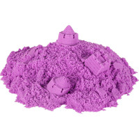 Kinetický písek 1 kg v sáčku - fialový
