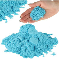 Kinetický písek 1 kg v sáčku - modrý
