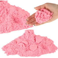 Kinetický písek 1 kg v sáčku - růžový