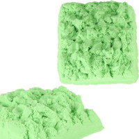 Kinetický písek 1kg v sáčku - zelený
