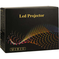Dětský přenosný projektor LED TFT LCD 16:9 1920x1080 USB 20W - bílý