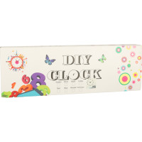 Nástěnné hodiny velké 80-120 cm - stříbrné