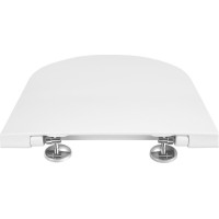 Isvea SISTEMA A WC sedátko, SLIM, Soft Close, Easy Take, bílá 40KF0200I