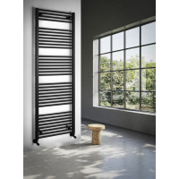 Aqualine DIRECT otopné těleso s bočním připojením 600x1680mm, černá mat ILR66B