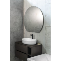 Sapho DARA CUT zrcadlo s LED podsvícením 20W, ø 100x90cm, topná fólie 34900CI