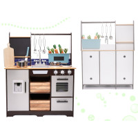 Dětská dřevěná kuchyňka LOFT XXL s příslušenstvím 96 cm