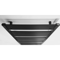 Aqualine DIRECT otopné těleso s bočním připojením 600x1680mm, černá mat ILR66B