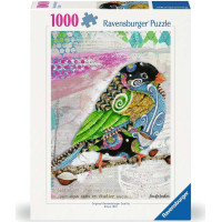 RAVENSBURGER Puzzle Abstraktní pták 1000 dílků
