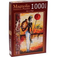 MAGNOLIA Puzzle Afričanka 1000 dílků