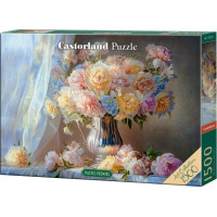 CASTORLAND Puzzle Art Collection: Pivoňky 1500 dílků