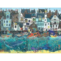 RAVENSBURGER Puzzle Báječný přístav 1500 dílků