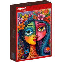 ALIPSON Puzzle Barevné duo 1500 dílků