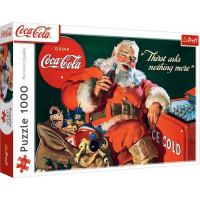 TREFL Puzzle Coca-Cola: Santa u krbu 1000 dílků