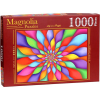 MAGNOLIA Puzzle Duhové okvětní lístky 1000 dílků