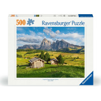 RAVENSBURGER Puzzle Italské dolomity 500 dílků