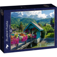 BLUEBIRD Puzzle Jezero Annecy 500 dílků