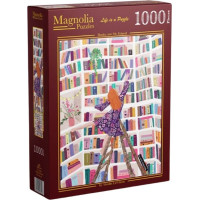MAGNOLIA Puzzle Knihy jsou moji přátelé 1000 dílků