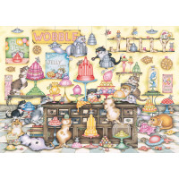RAVENSBURGER Puzzle Kočičí krámek 1000 dílků