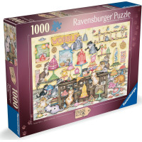 RAVENSBURGER Puzzle Kočičí krámek 1000 dílků