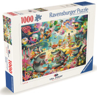 RAVENSBURGER Puzzle Krásný výhled na oceán 1000 dílků