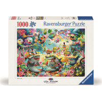 RAVENSBURGER Puzzle Krásný výhled na oceán 1000 dílků