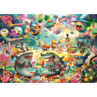 RAVENSBURGER Puzzle Krásný výhled na oceán 1000 dílků