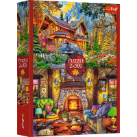 TREFL Puzzle Výlet do hor 2x500 dílků