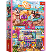 TREFL Puzzle Letní čas 2x500 dílků