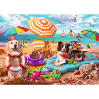 TREFL Puzzle Letní čas 2x500 dílků