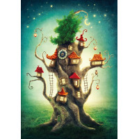 MAGNOLIA Puzzle Magický dům na stromě 1000 dílků