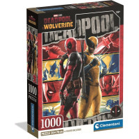 CLEMENTONI Puzzle Marvel: Deadpool & Wolverine 1000 dílků