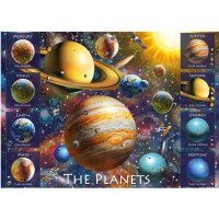 DINO Puzzle Osm planet 500 xl dílků