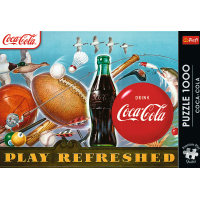 TREFL Puzzle Premium Plus Coca-Cola: Hraj osvěžený 1000 dílků
