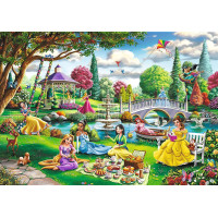 TREFL Puzzle Premium Plus Disney princezny: Piknik 1000 dílků