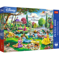 TREFL Puzzle Premium Plus Disney princezny: Piknik 1000 dílků