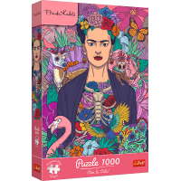 TREFL Puzzle Premium Plus Frida Kahlo: Rozkvetlá duše 1000 dílků
