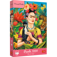 TREFL Puzzle Premium Plus Portrét Fridy Kahlo 1000 dílků