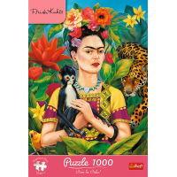 TREFL Puzzle Premium Plus Portrét Fridy Kahlo 1000 dílků