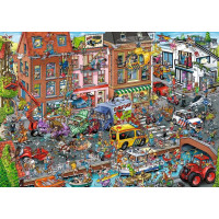 RAVENSBURGER Puzzle Ray's Comic - Moderní doba 1000 dílků