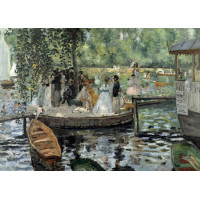 GRAFIKA Puzzle Snídaně veslařů a La Grenouillère 2x500 dílků