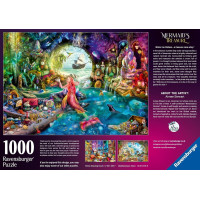 RAVENSBURGER Puzzle Tajemný poklad mořské panny 1000 dílků