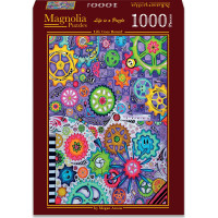 MAGNOLIA Puzzle Tak plyne život 1000 dílků