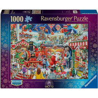 RAVENSBURGER Puzzle Vánoce 1000 dílků