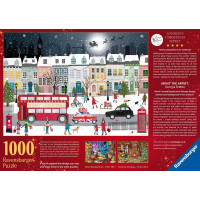 RAVENSBURGER Puzzle Vánoční duch Londýna 1000 dílků