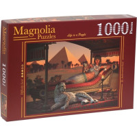 MAGNOLIA Puzzle Večeře u pyramid 1000 dílků